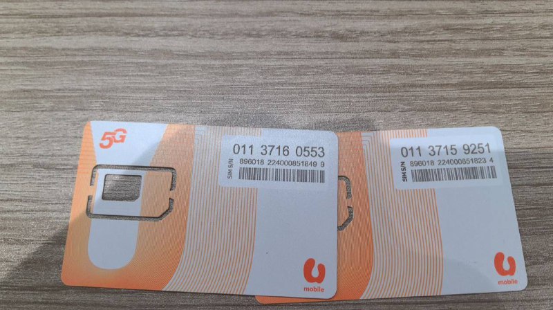 🇲🇾马来西亚Umobile ¥35月租：无月租，可选漫游流量套餐中国大陆漫游资费：  收短信：免费  发短信：2rm/条  打电话：5rm/分钟  接电话：5rm/分钟  用流量：无套餐外扣费实用信息：已实名 每50天充值5马币保号 支持💰💰充值话费  官网： www.u.com.my  App： Umobile获取手机号方式：拨打*118#