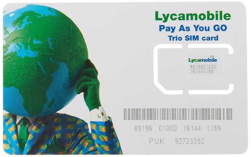🇺🇸美国Lycamobile 10$余额 包邮 ¥120月租：10$起中国大陆漫游资费：  收短信：免费  发短信：0.1$/条  打电话：0.49$/分钟  接电话：0.49$/分钟  用流量：不可使用使用信息：无需实名 每月交月租保号 支持💰💰💰充值话费  官网： lycamobile.us  App：  Lycamobile获取手机号方式：插卡激活后短信💡点我查看美国各类SIM卡推荐