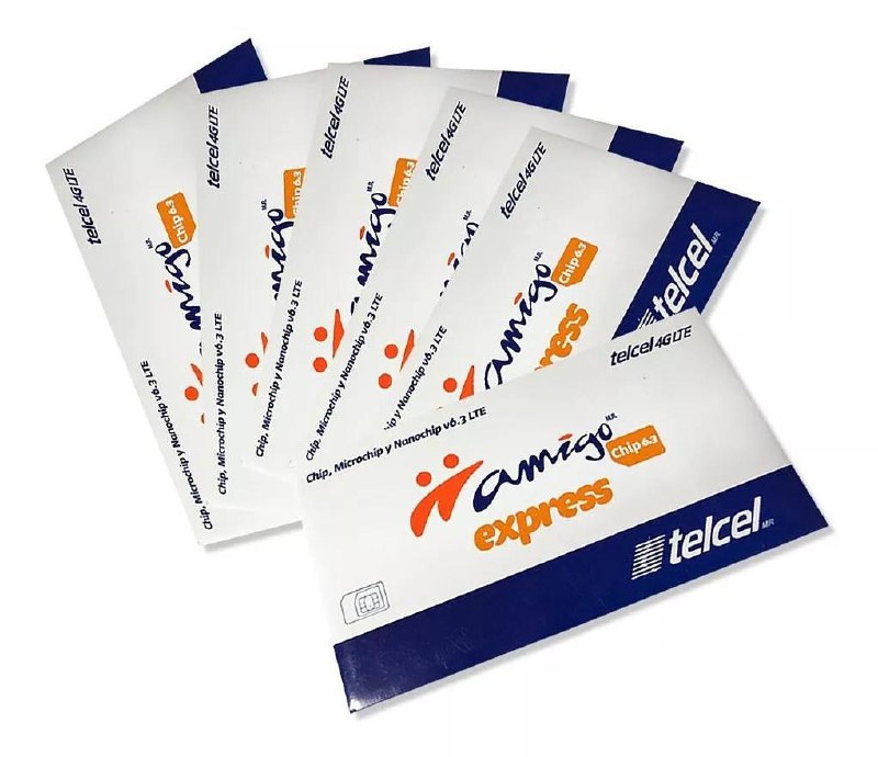 🇲🇽墨西哥Telcel 已实名 ¥90月租：0月租💡激活方式：插卡后充值50MXN话费，并拨打+525525813300，听到有西班牙语回复后即为激活完成（此卡支持中国移动、中国联通漫游，请注意漫游至中国联通时不可激活SIM卡，需漫游至中国移动进行激活）中国大陆漫游资费：  收短信：免费  发短信：9MXN/条  打电话：25MXN/分钟  接电话：25MXN/分钟  用流量：60MXN/每MB实用信息：已实名 每124天充值最低50MXN话费保号 支持💰💰充值话费  官网： www.telcel.com  App： Mi Telcel获取手机号方式：卡板外包装正面贴有SIM卡号码